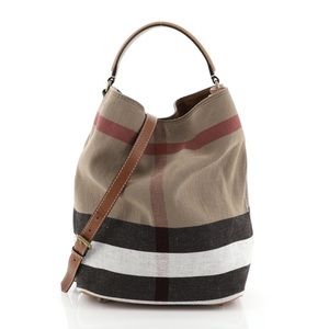 (SOLD) Ashby Bag House Check Canvas